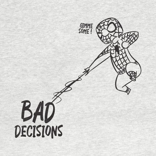 Bad Decision Spidey by IGNORANTEES